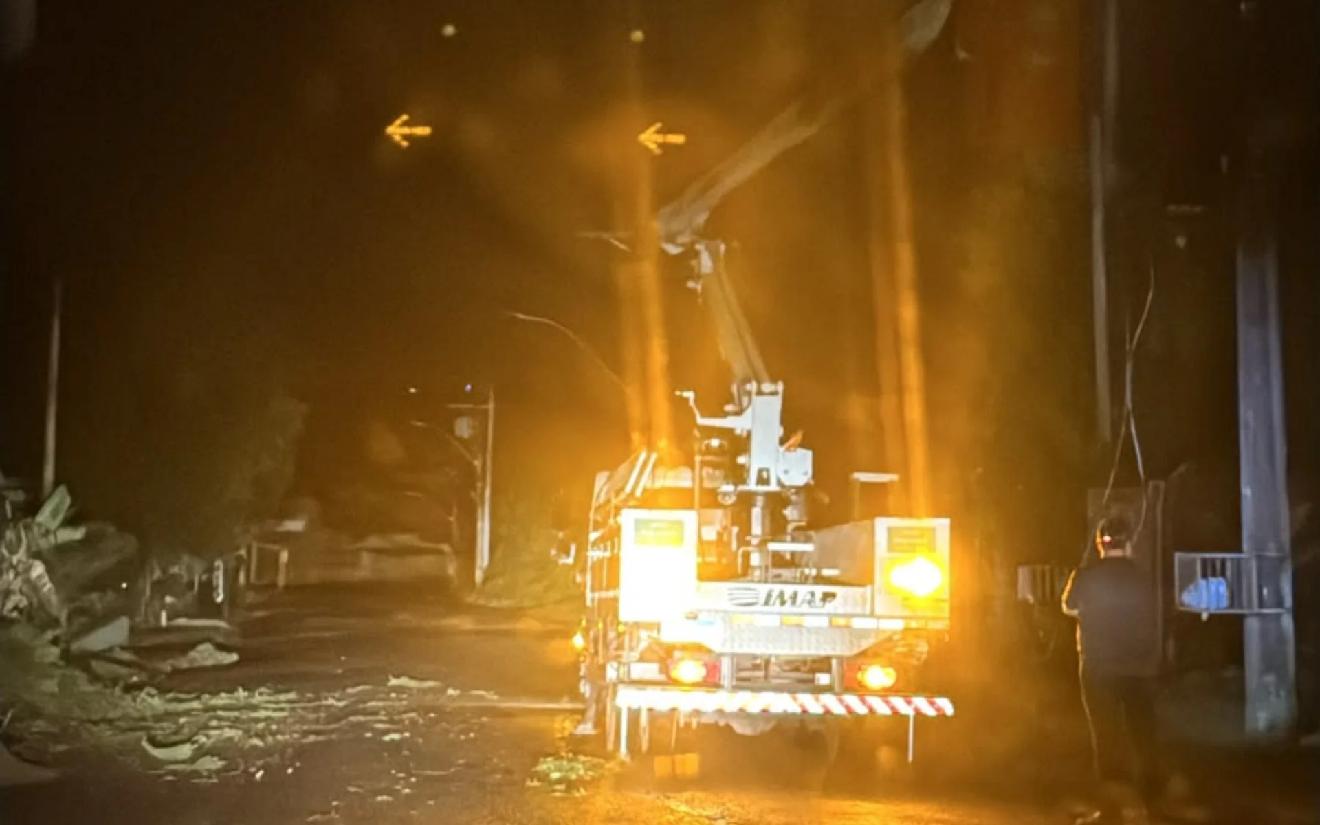 Falta de energia após temporal leva prefeitura de Taquara à Justiça abc+