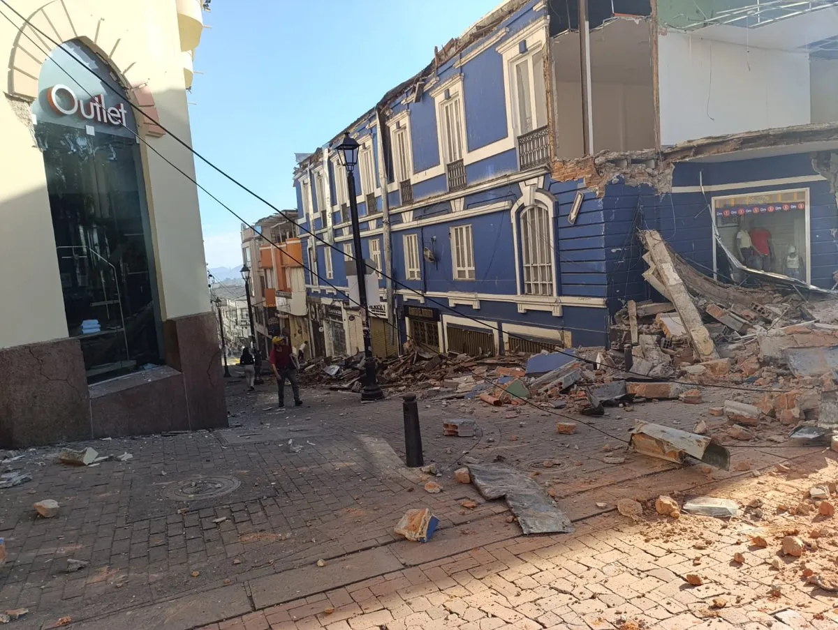 Terremoto de 7,4 graus de magnitude é sentido na Colômbia ao menos uma pessoa morreu