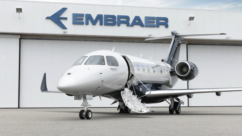 Embraer atinge receita recorde e lucra R$ 1,1 bi no 2º trimestre