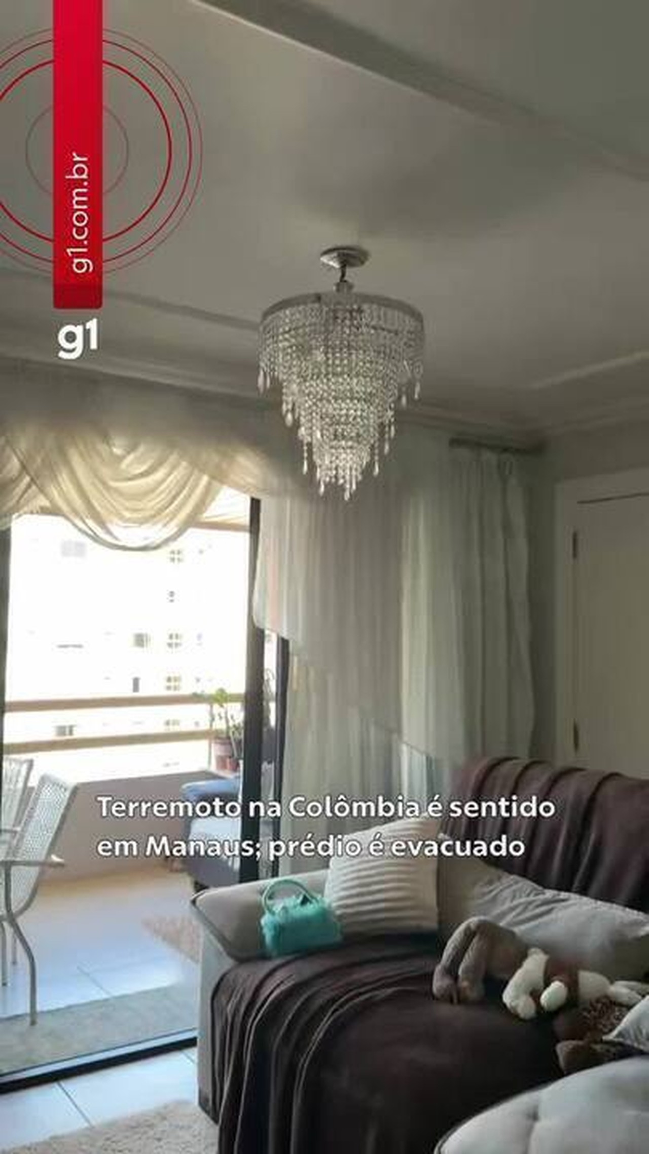 Terremoto em Manaus: vídeos mostram objetos balançando após abalo G1