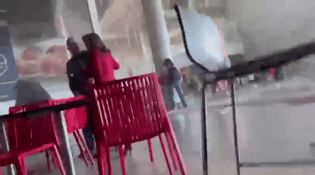 Voos são suspensos e aeroporto fica destruído na Colômbia após terremoto vídeo mostra momento do tremor
