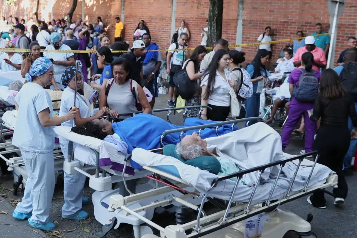Tremor na Colômbia gera colapso hospitalar e toques de recolher G1