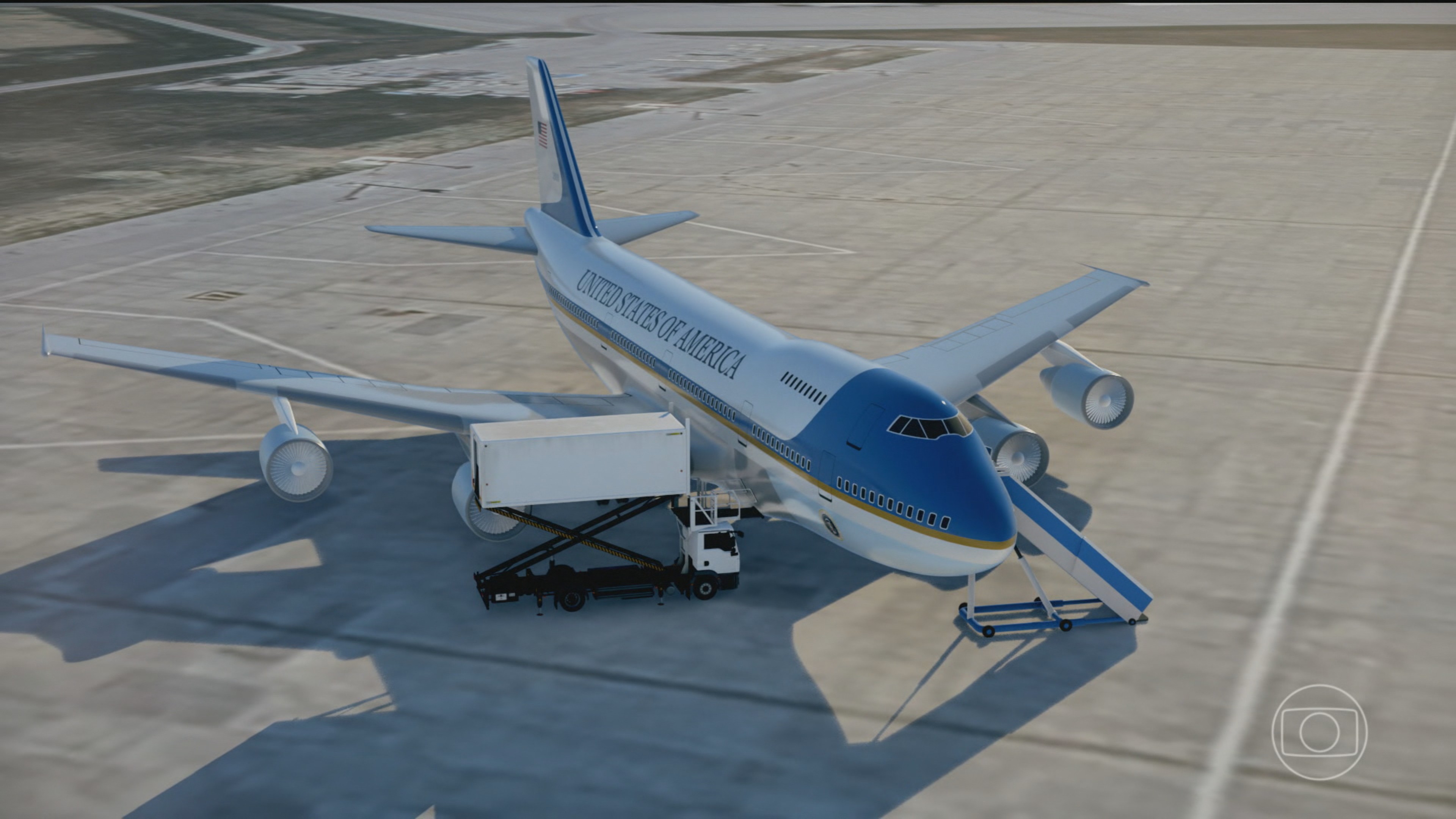 Air Force One, visto como alvo do Irã, decolou levando autoridades do alto escalão dos EUA, como Marco Rubio e Scott Bessent G1