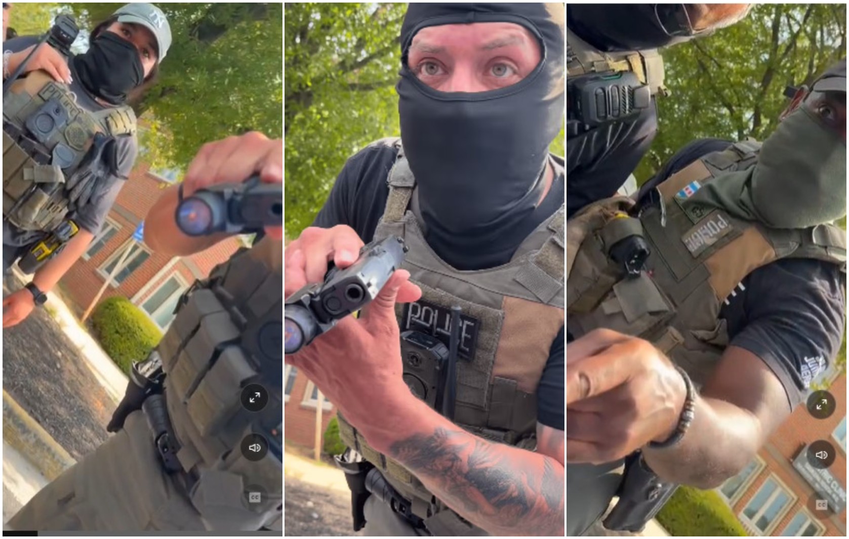 Agente do ICE aponta arma e xinga mulher nos EUA VÍDEO G1