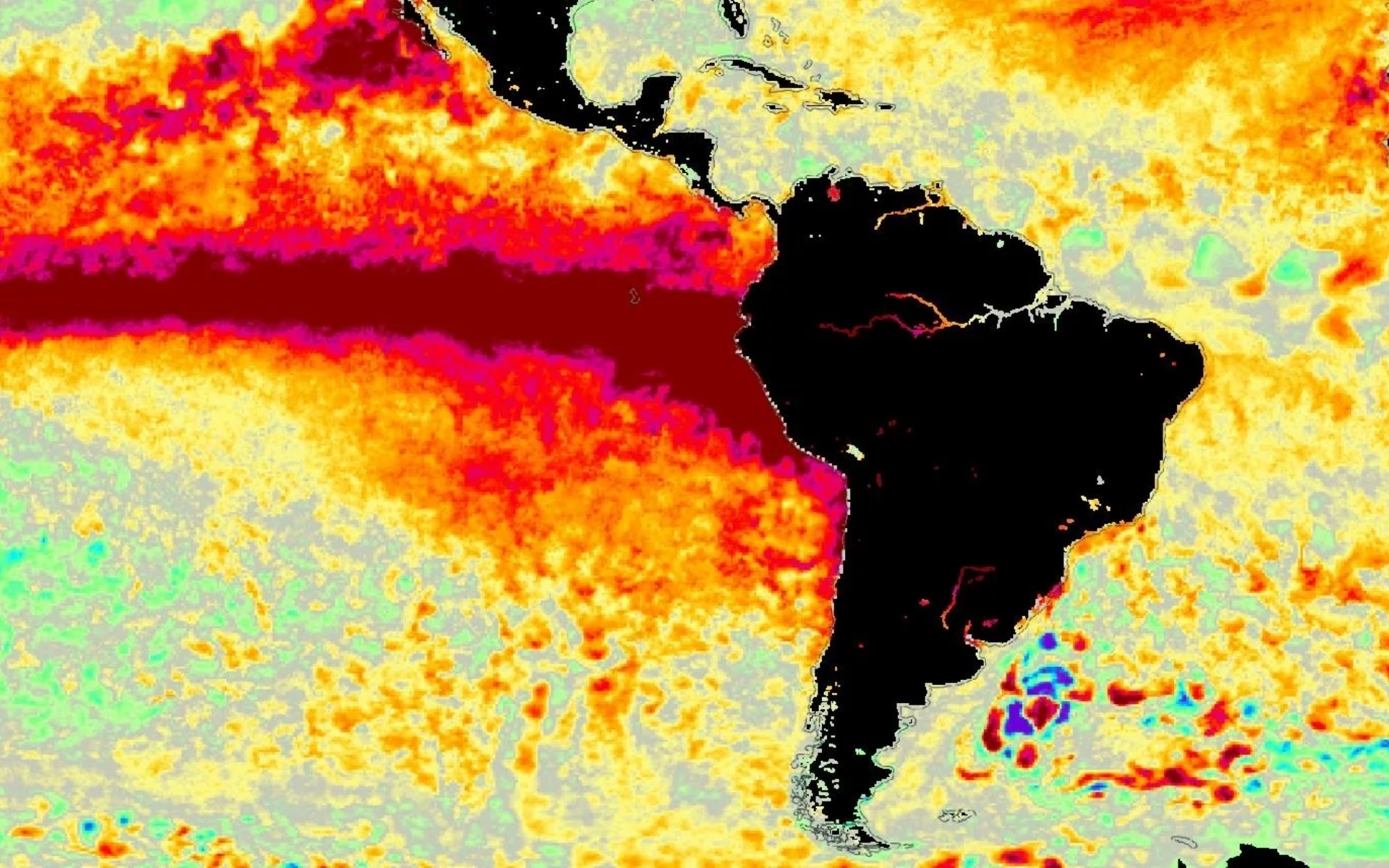 El Niño está muito perto de atingir intensidade recorde , alerta meteorologista Estael Sias abc+