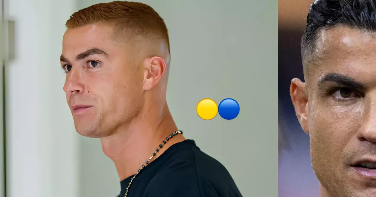 Aos 41 anos, Cristiano Ronaldo radicaliza visual após casamento e última Copa do Mundo nécessaire de R$ 7 mil do novo ruivo chama atenção