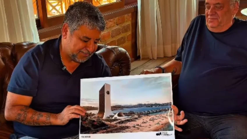 Maricá anuncia hotel de 25 andares projetado por Niemeyer