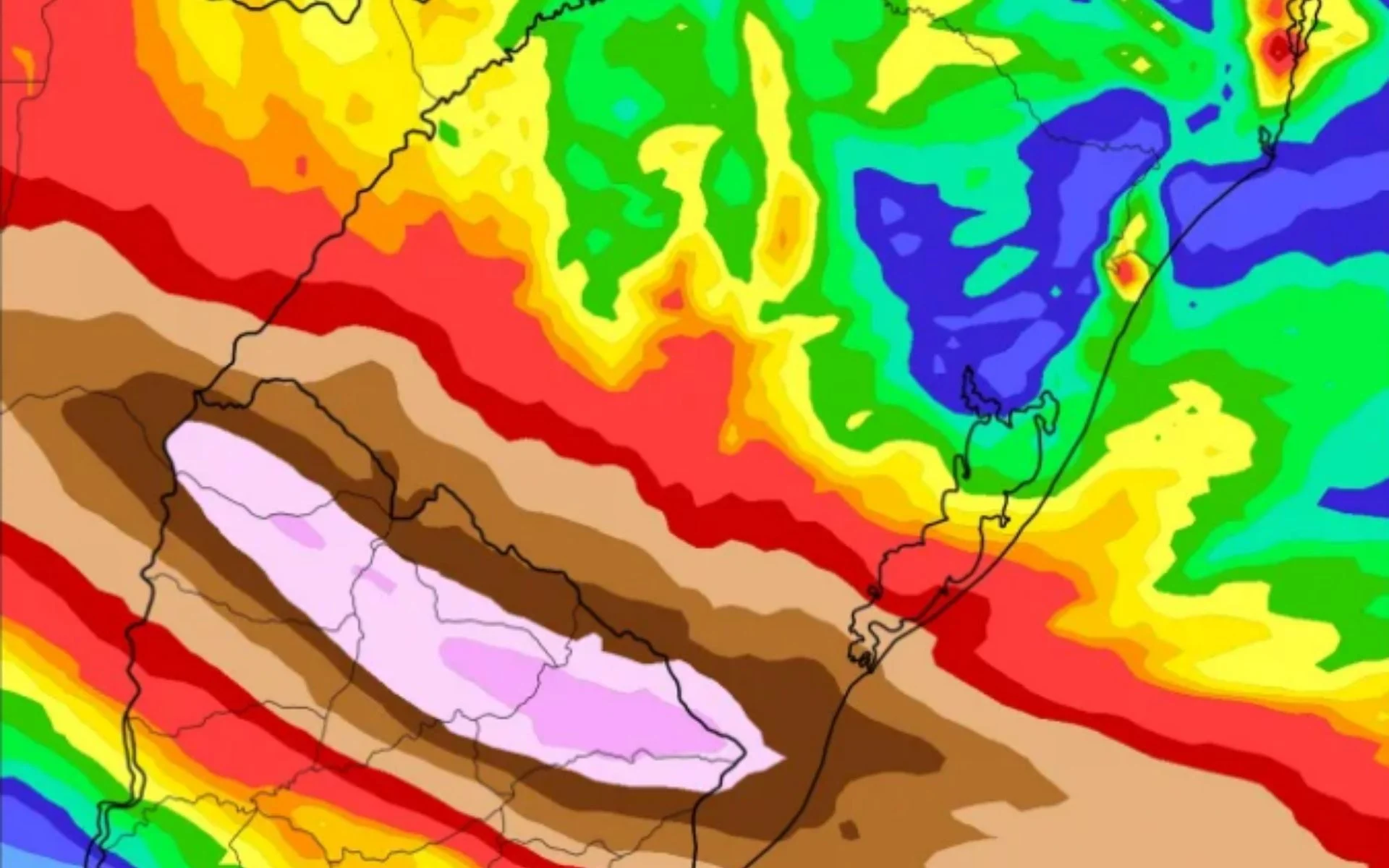 Frente quente traz risco de temporais e granizo ao RS neste domingo veja em quais regiões abc+