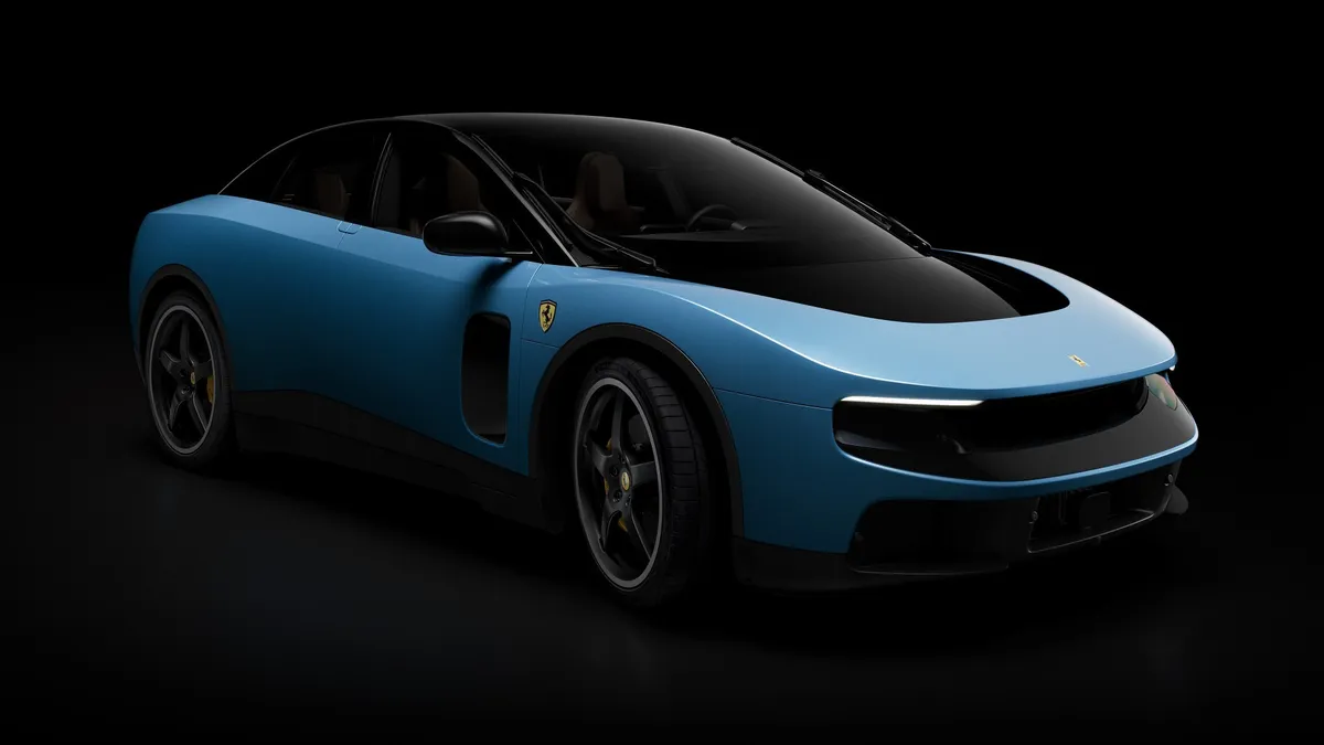 Primeiro carro elétrico da Ferrari é vendido por R$ 208,7 milhões em leilão beneficente