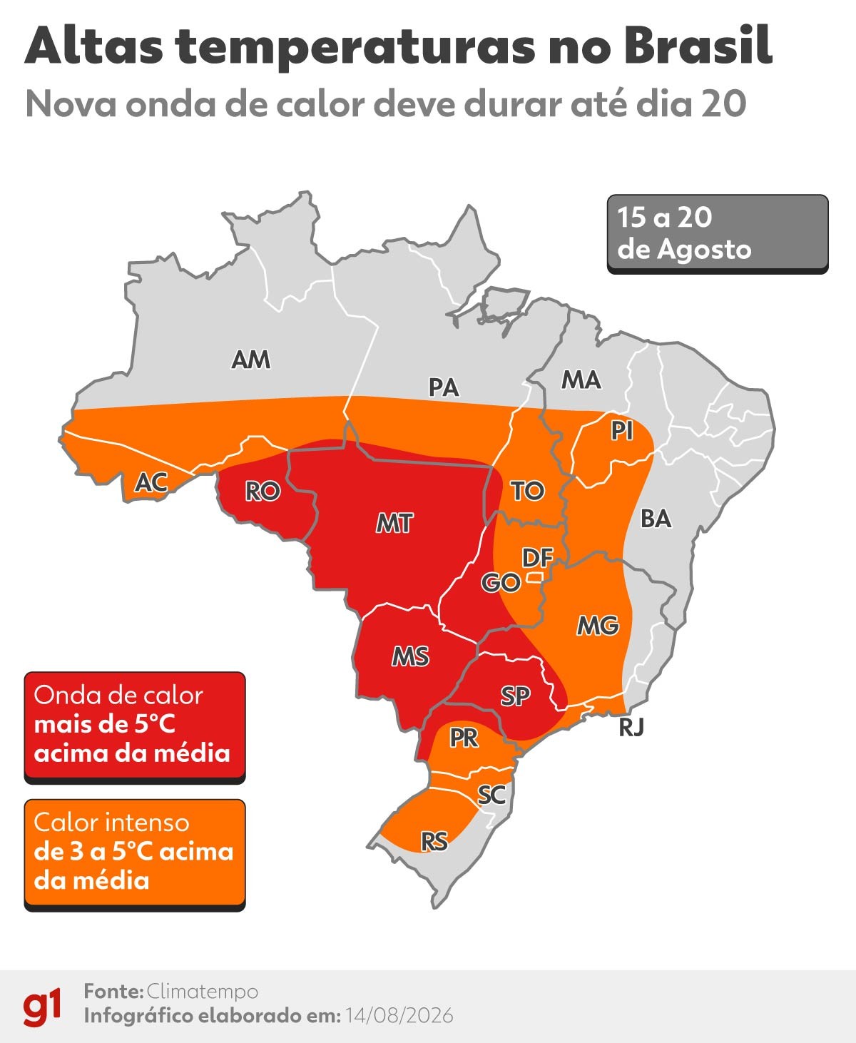 Novo ciclone traz temporais ao Sul e queda de temperatura no Sudeste G1