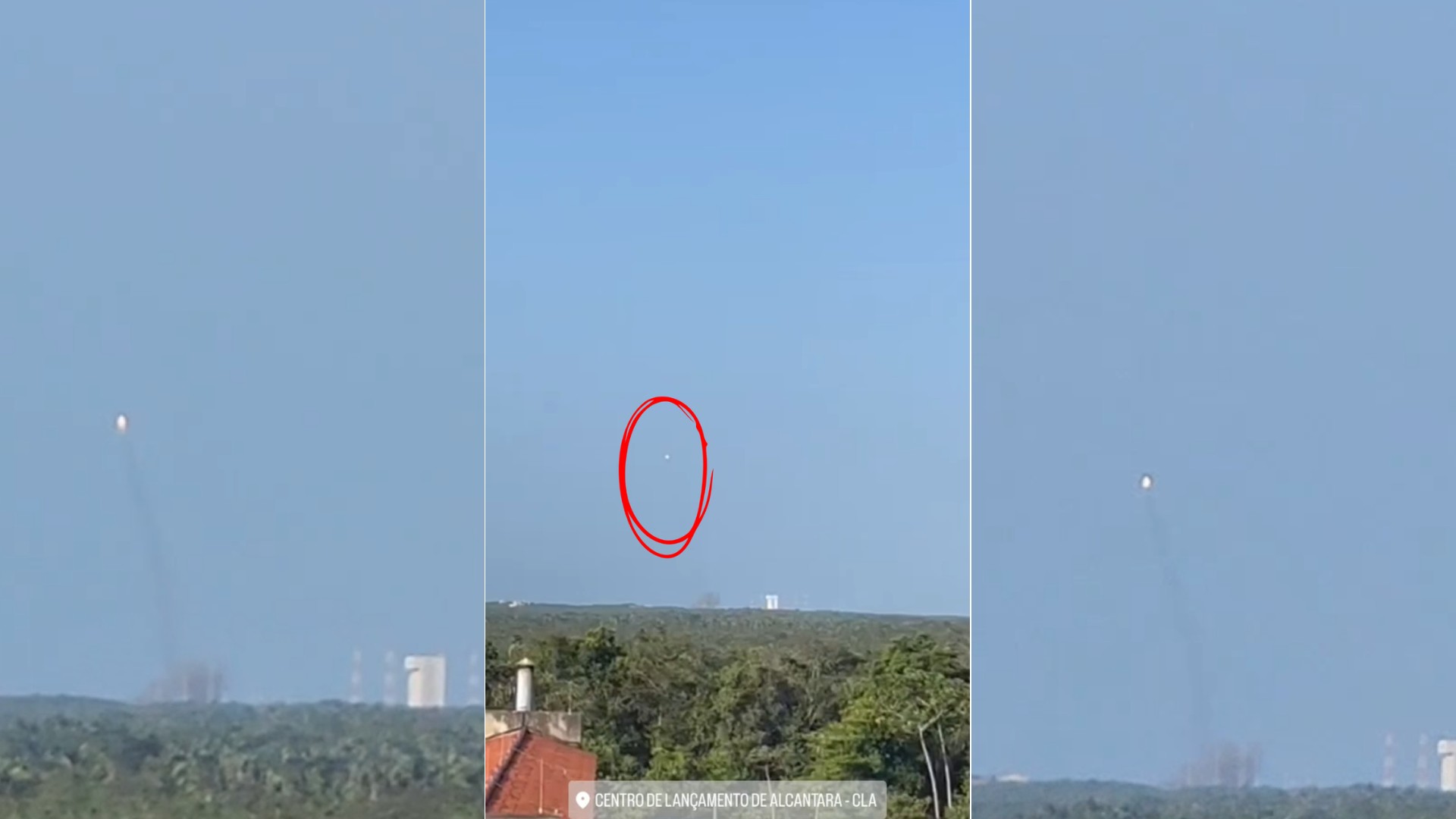 Foguete é lançado de Alcântara, no Maranhão, mas voo é interrompido G1
