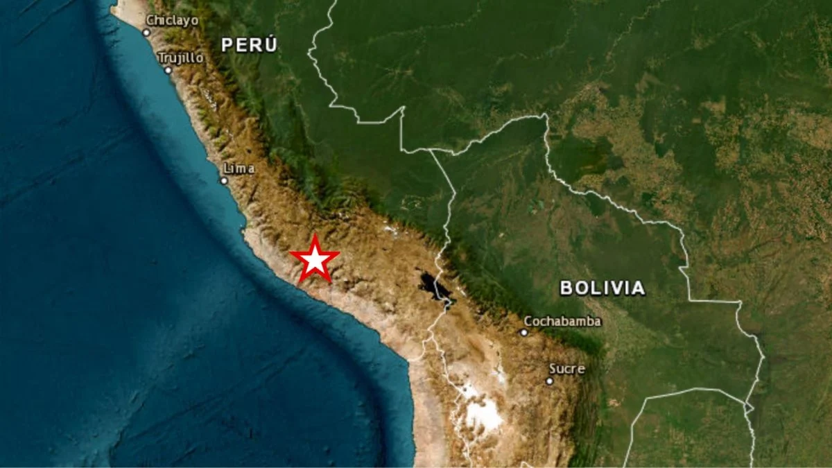 Terremoto de magnitude 7,2 atinge o Peru