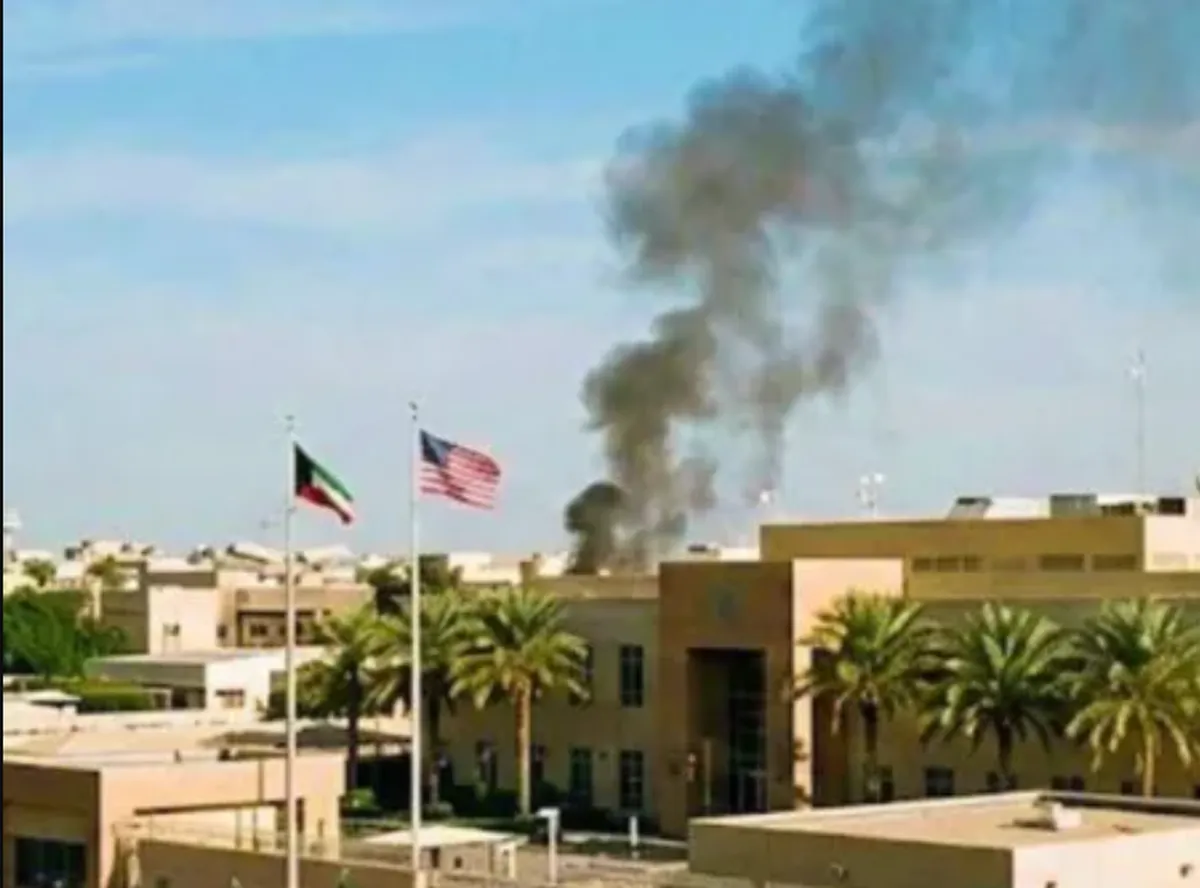 Ataque iraniano atinge embaixada dos EUA no Kuwait, diz NYT