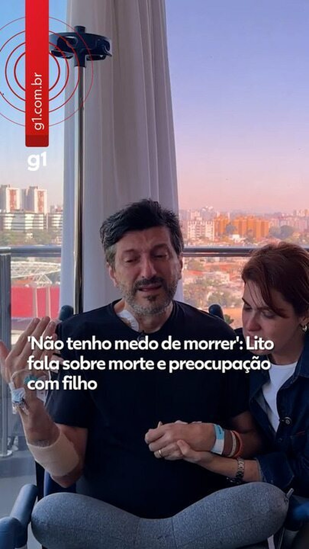 Lito Sousa divulga vídeo gravado no dia em que recebeu ... - G1