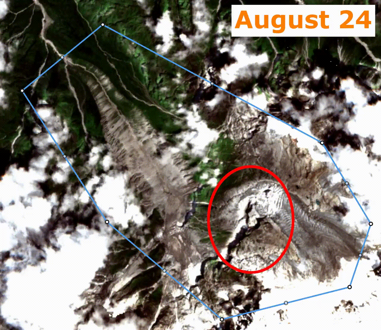 Novas imagens revelam a extensão do colapso de geleira no Nepal G1