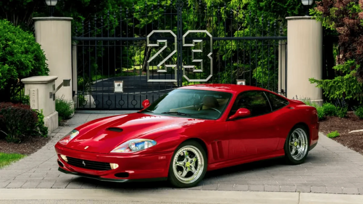 Ferrari de Michael Jordan vai a leilão por até US$ 1,3 milhão