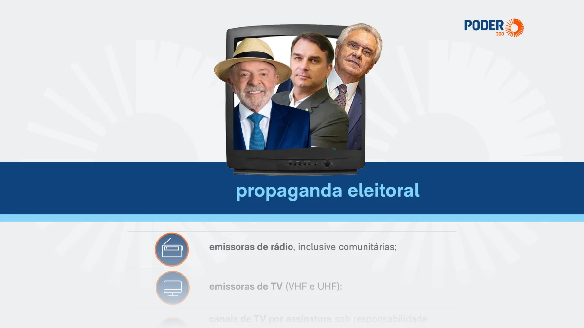 Propaganda eleitoral no rádio e na TV começa nesta 6ª feira