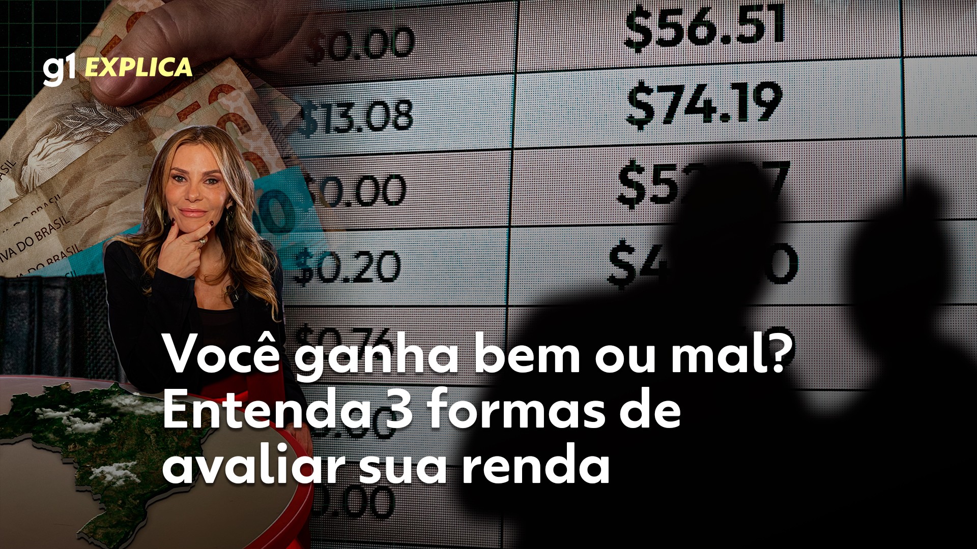Quanto é preciso ganhar para dizer que você ganha bem G1