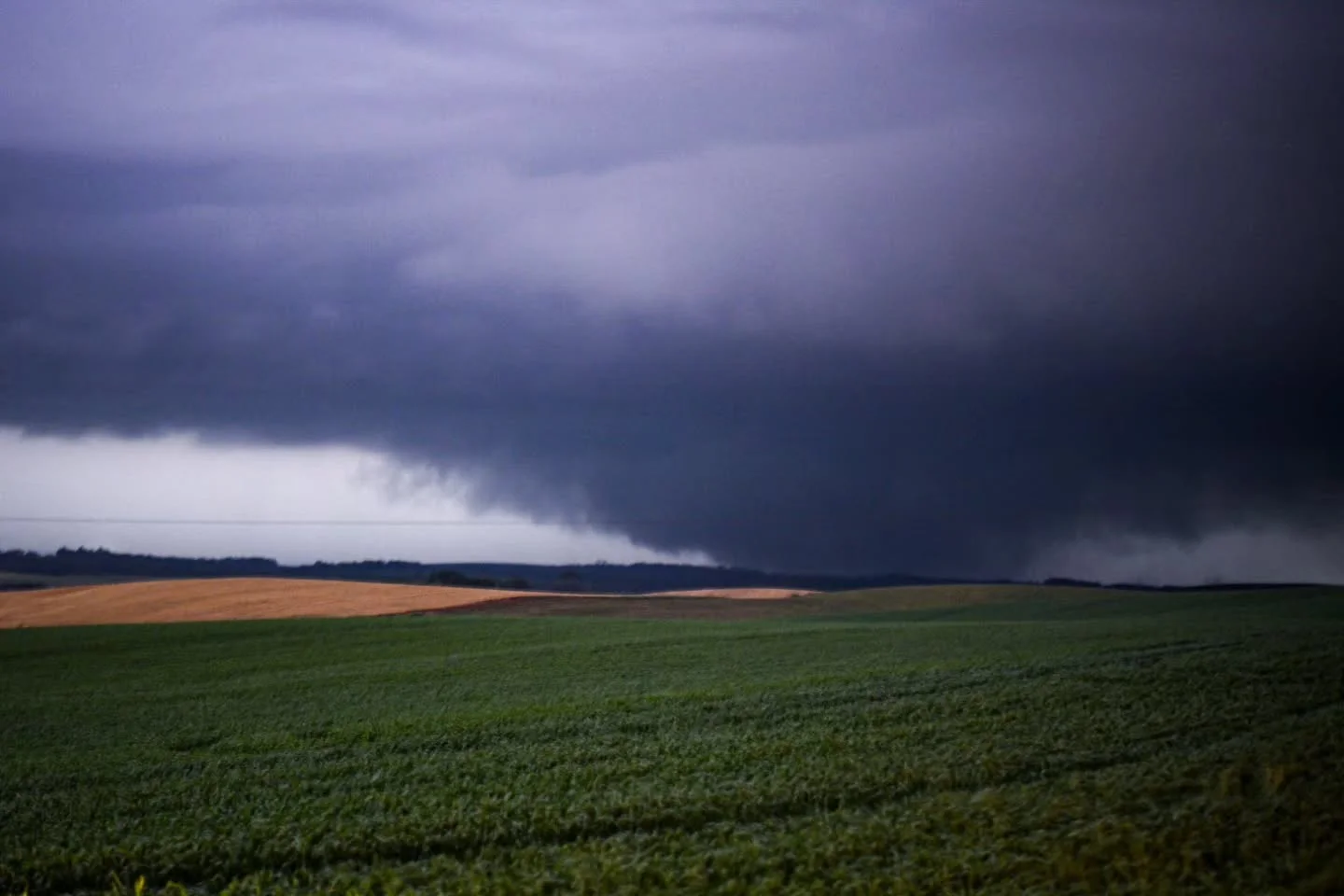 Tornado raro em forma de cunha é visto por caçadores de tempestades em Santa Catarina abc+