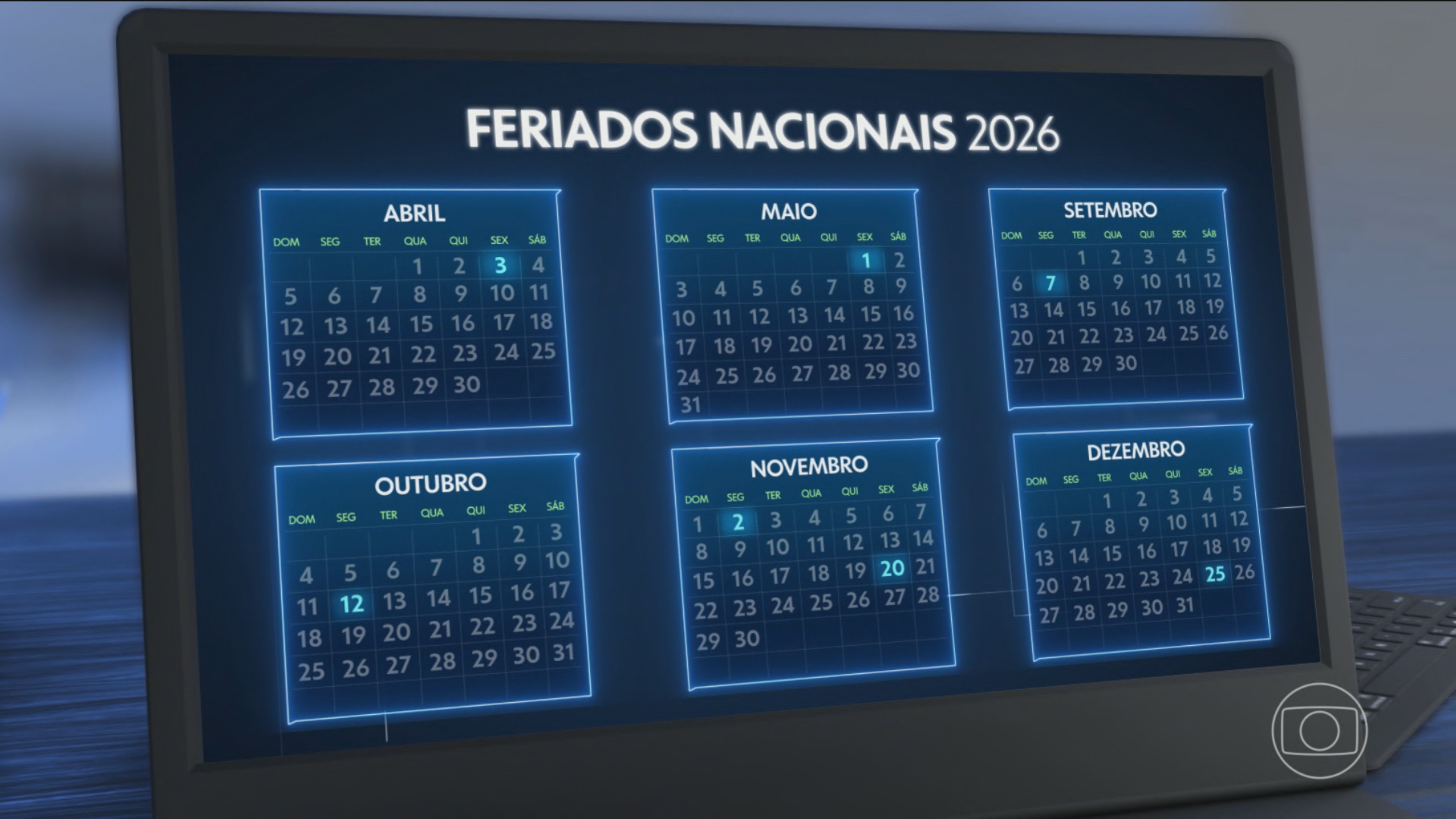 Feriados de setembro 2026: veja o calendário e se haverá folgas G1