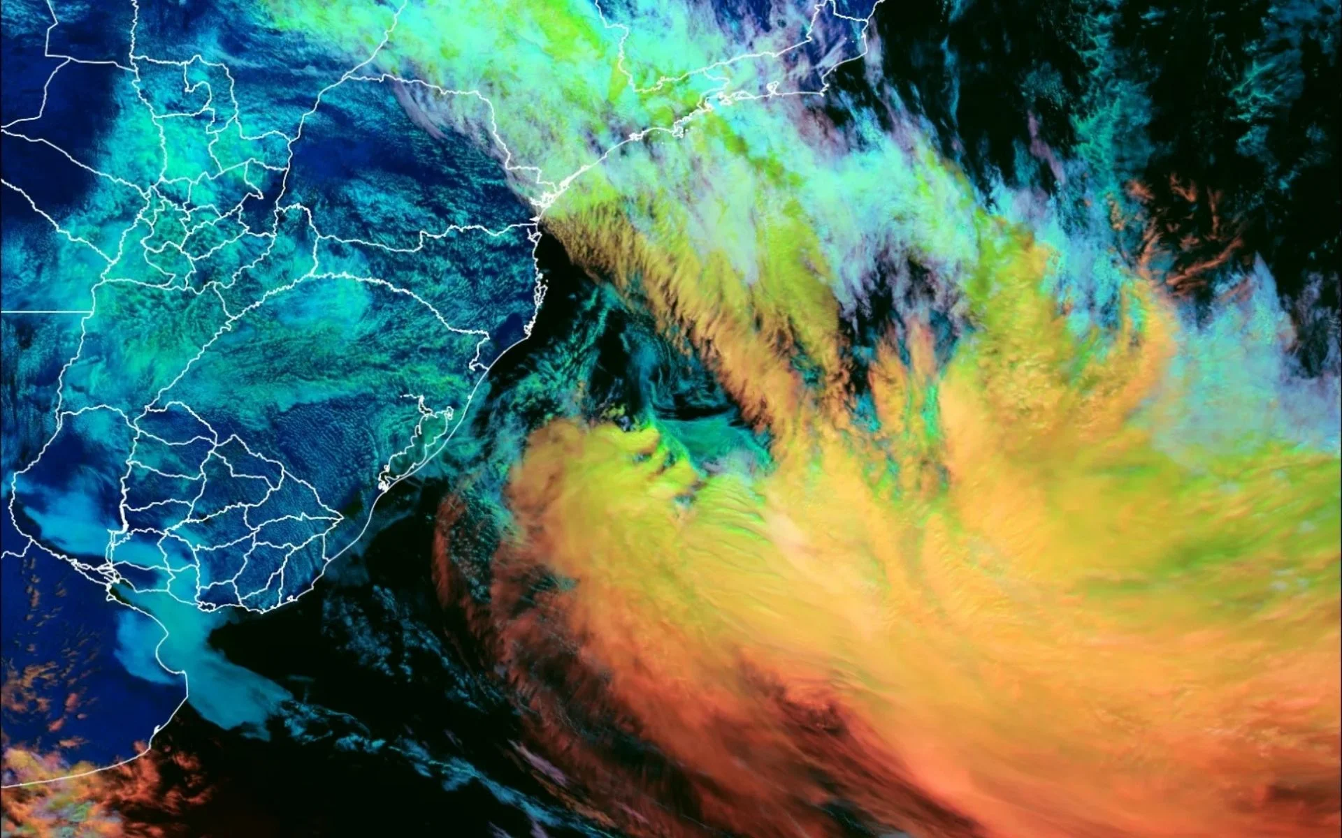 Ciclone extratropical se forma no Atlântico veja se fenômeno impacta no RS abc+