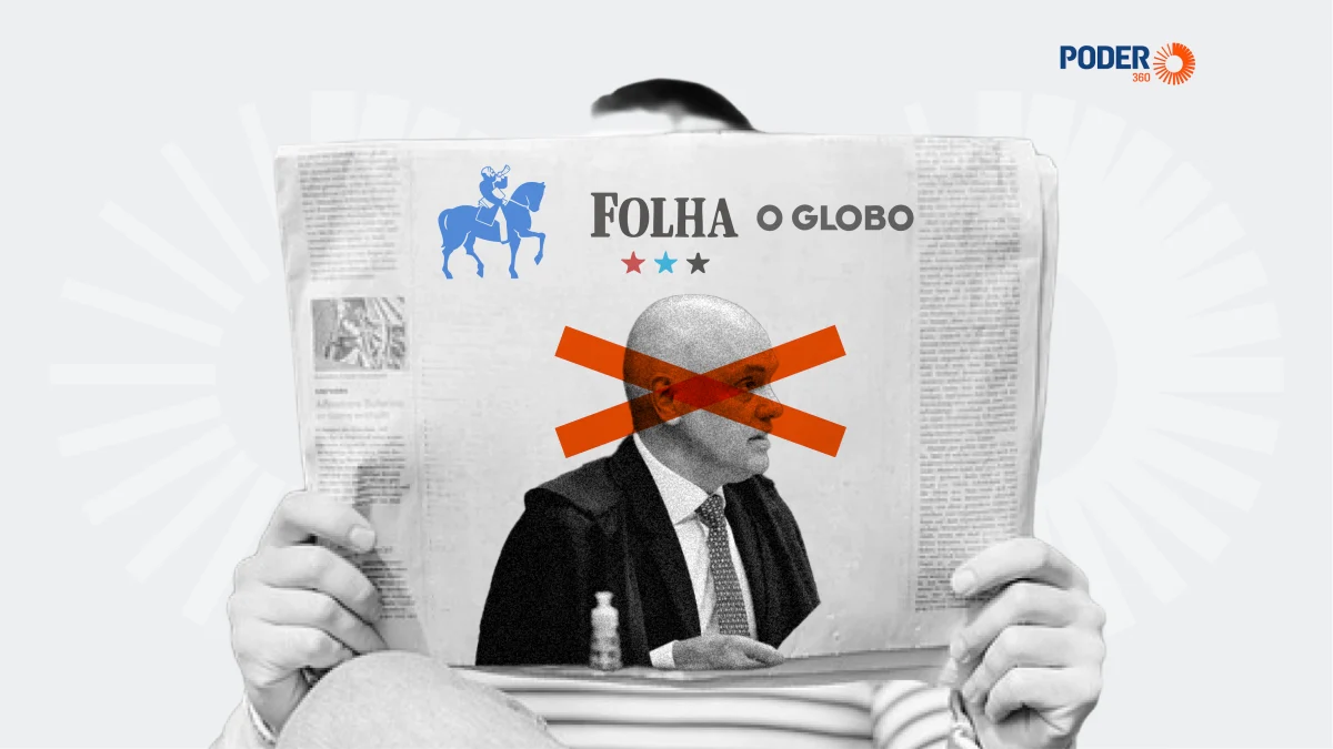 Estadão , Folha e Globo defendem saída de Moraes do Supremo