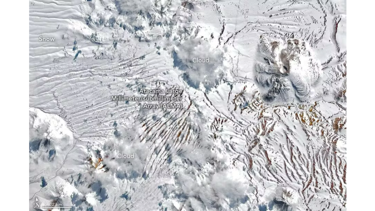 Por que o deserto mais seco do mundo ficou coberto de neve em agosto - Aventuras na História