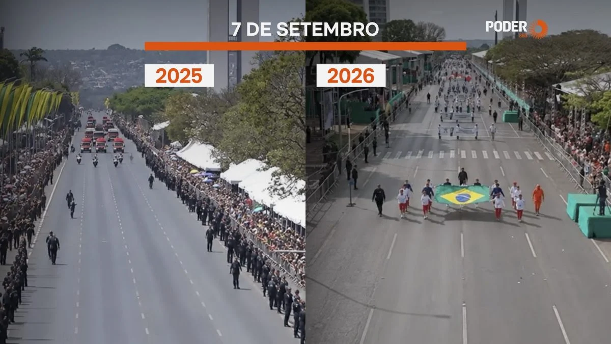 Planalto fala em 70.000 no 7 de Setembro de Lula imagens não confirmam