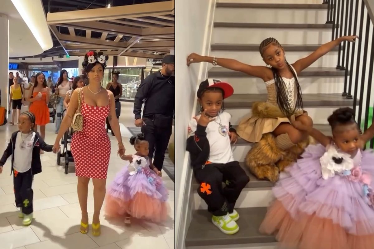 Cardi B e Offset deixam o divórcio de lado pelos filhos
