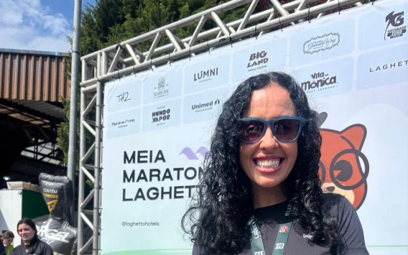 Atleta passa por Gramado em desafio de bater recorde mundial e correr 1.001 meias maratonas abc+
