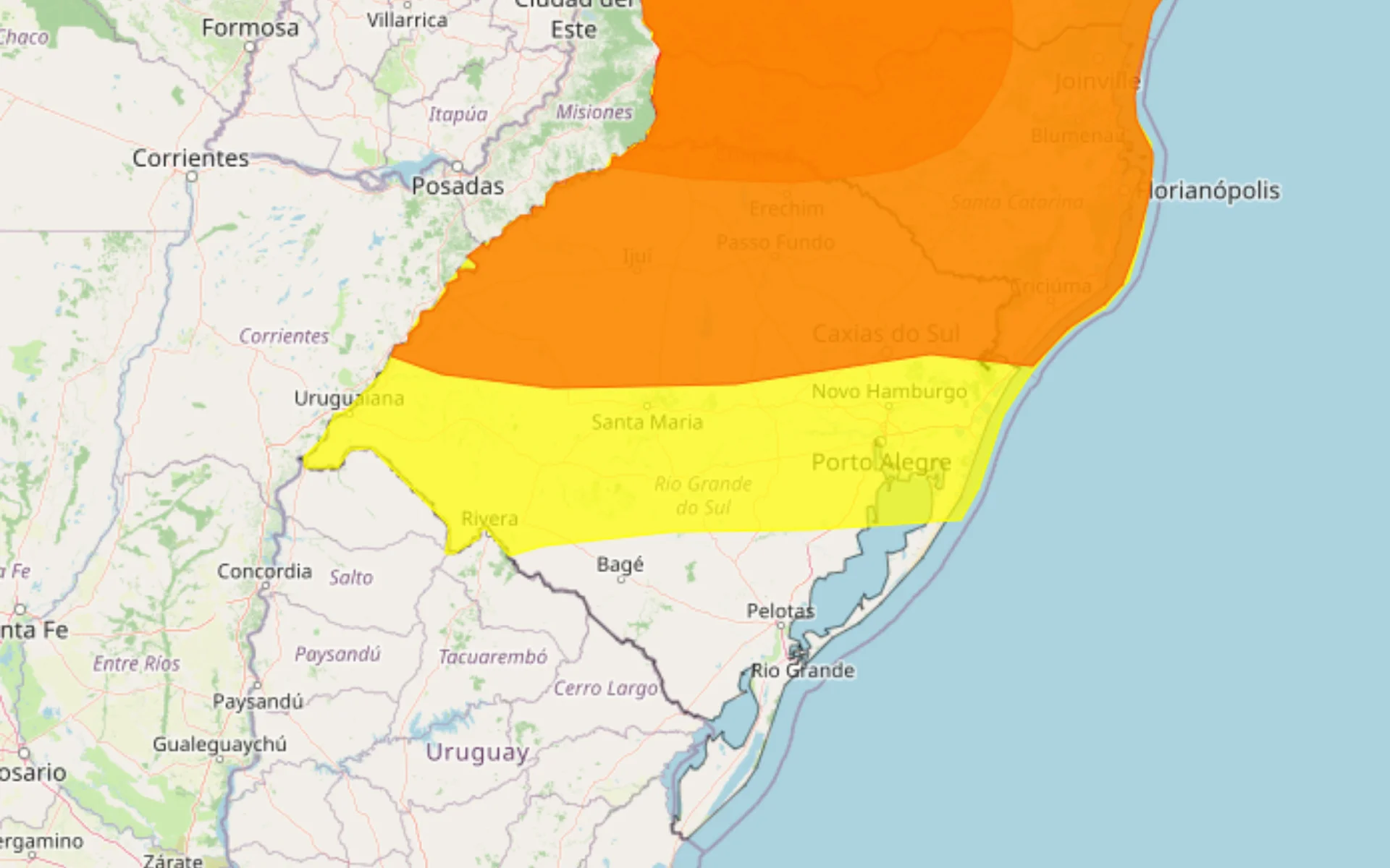 RS tem alertas para tempestades nesta quarta e quinta-feira veja regiões atingidas abc+