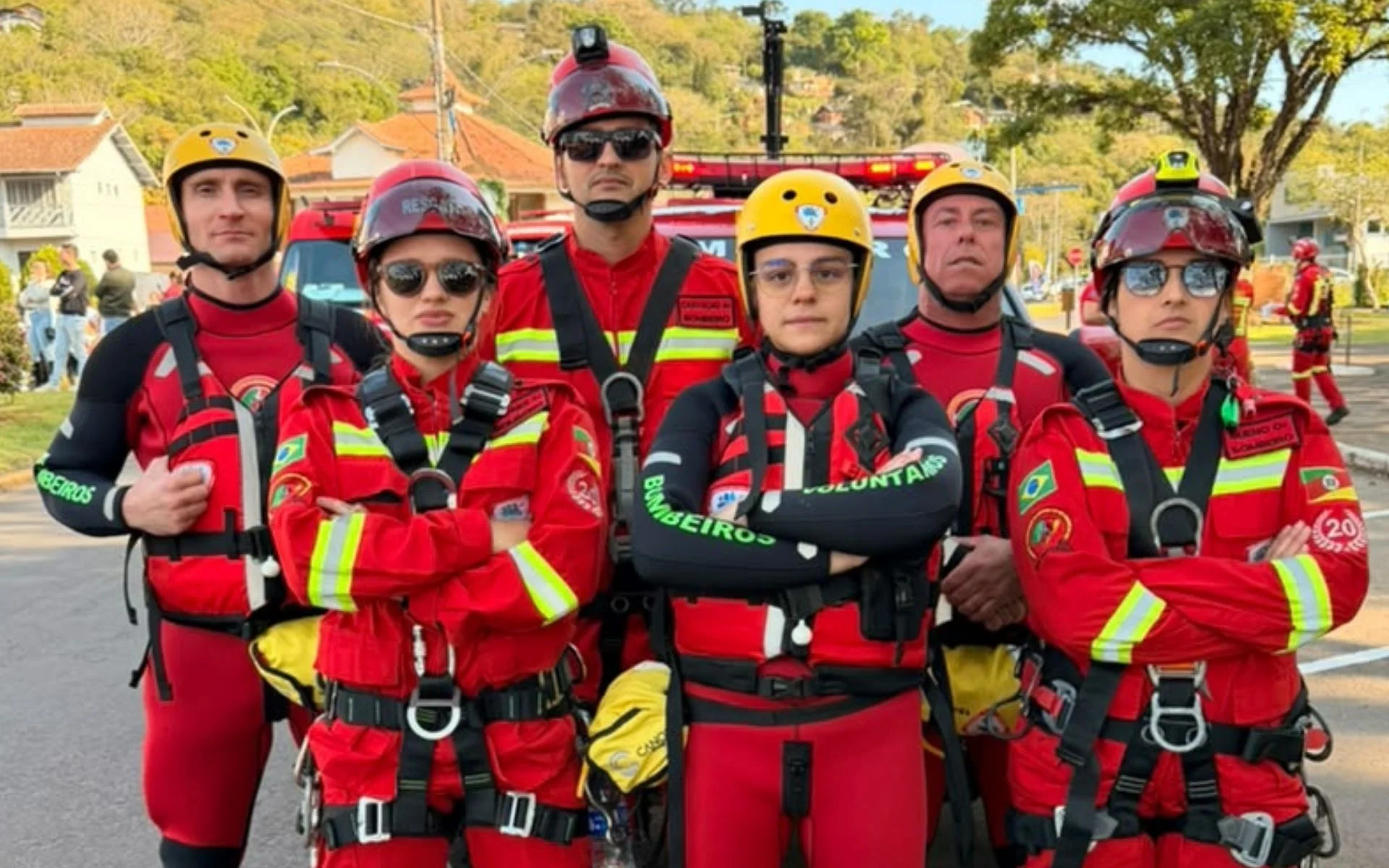 Bombeiros Voluntários de Igrejinha realiza a formatura de novos integrantes abc+