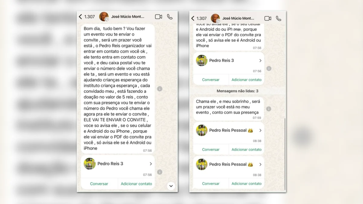 Ministro José Múcio tem o celular clonado