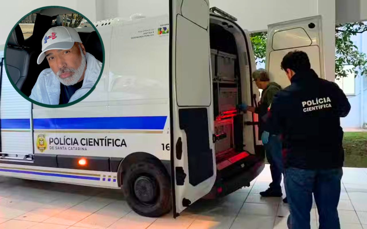 Corpos de Rick e tripulantes chegam ao IML de Florianópolis 