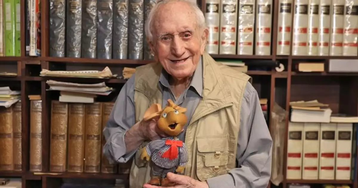 Morre aos 100 anos Peppino Mazzullo, voz do ratinho Topo Gigio