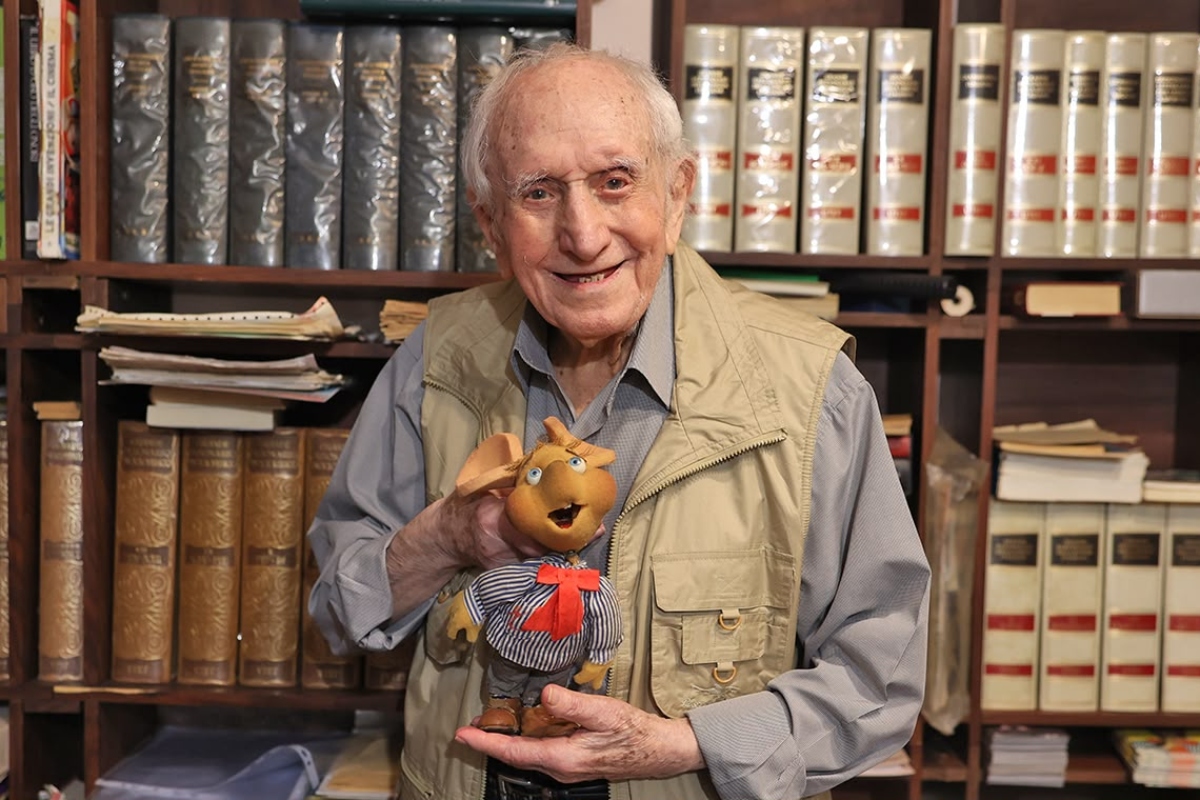 Morre Peppino Mazzullo, voz histórica de Topo Gigio, aos 100 anos 