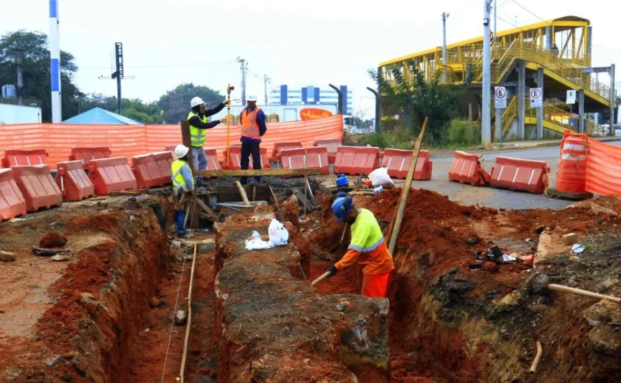 Bloqueio da Rua Domingos Martins para obras do túnel ocorre a partir da próxima semana abc+