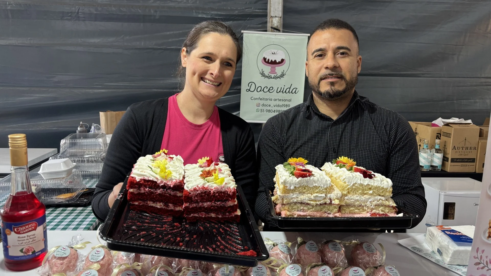 Flores até na gastronomia: Combinações criativas chamam atenção em Ivoti abc+