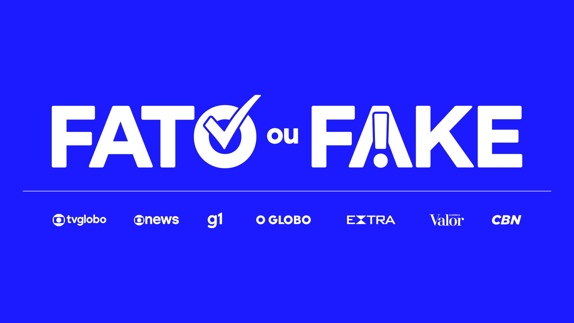 Debate da Globo vai ter checagem do Fato ou Fake G1